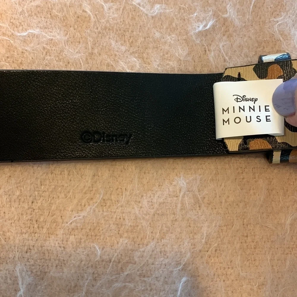Disney girls belt animal print 41” long